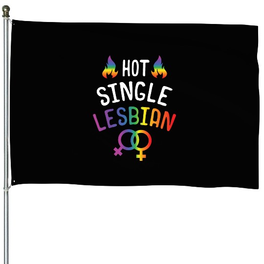 LGBT Gay Pride Lesbian Hot Single Lesbian House Flags
