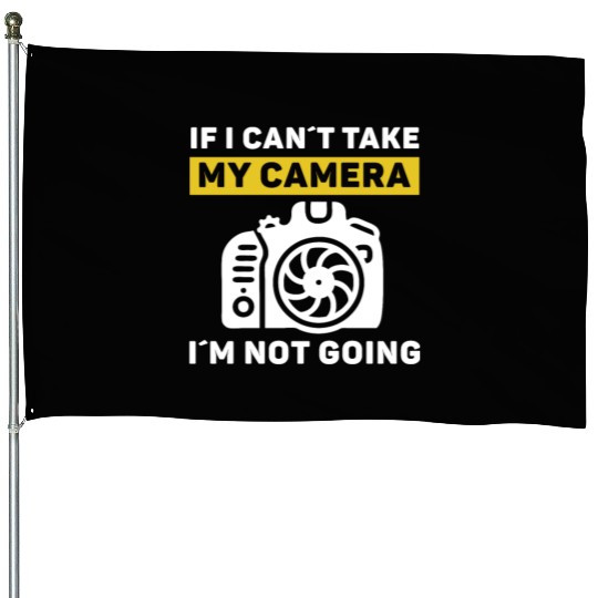 Funny Photography and camera for photographersshut House Flags