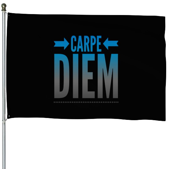 carpe Diem House Flags