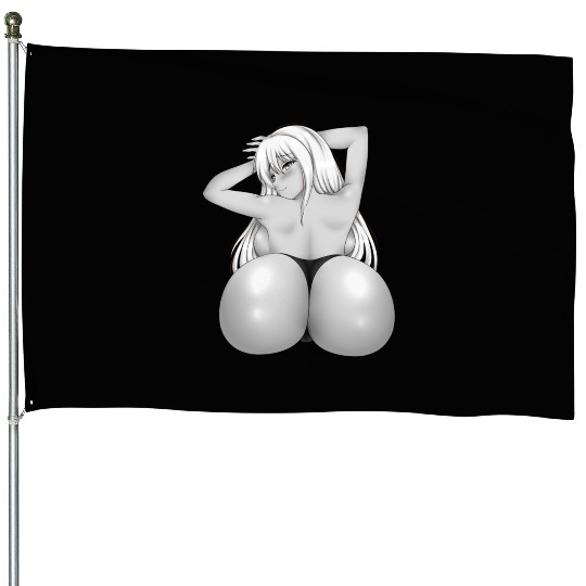 hen Manga Anime Waifu japanese sexy Girl Ahegao House Flags