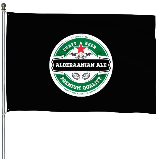 Alderaanian ale (Star Wars) — Vintage bottle beer House Flags