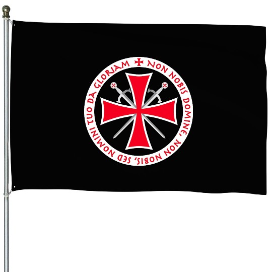 Knights Templar Cross Seal House Flags
