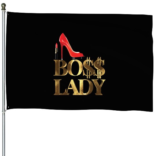 Boss Lady House Flags