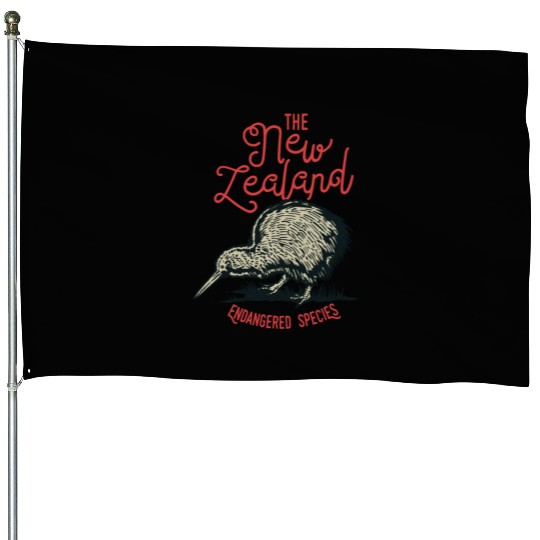 Kiwi New Zealand House Flags