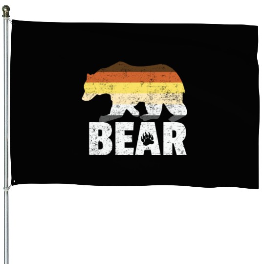 Bear Flag Gay Pride LGBTQ Party Gift House Flags