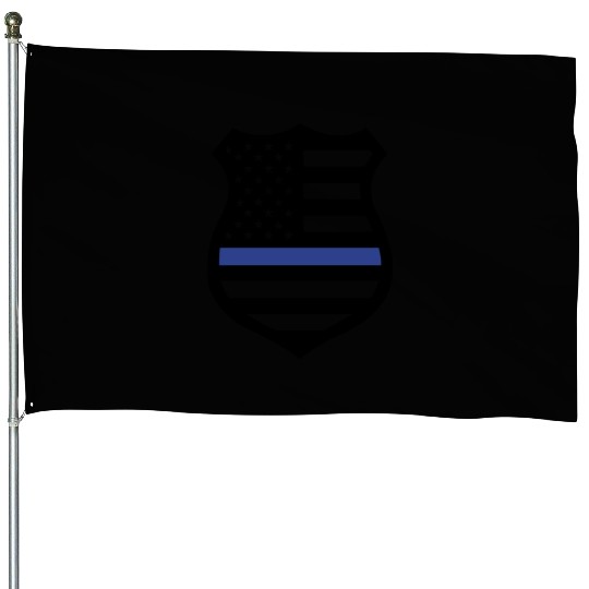 BLUE LIVES MATTER House Flags