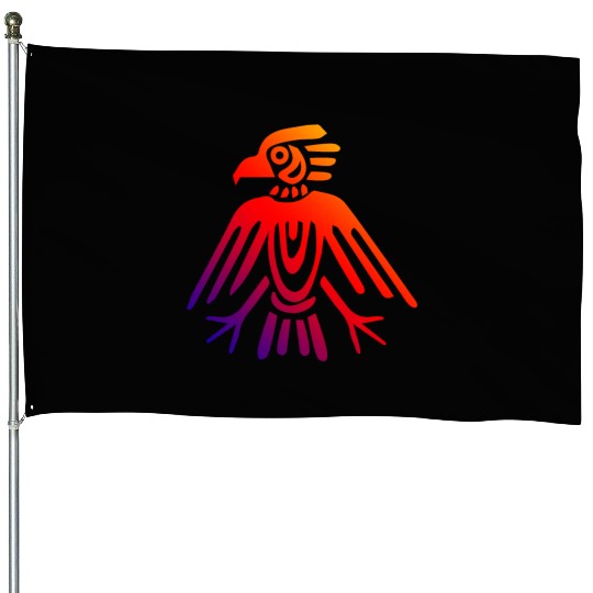 Aztec Symbols Aztec Eagle Tattoo Gift Idea House Flags