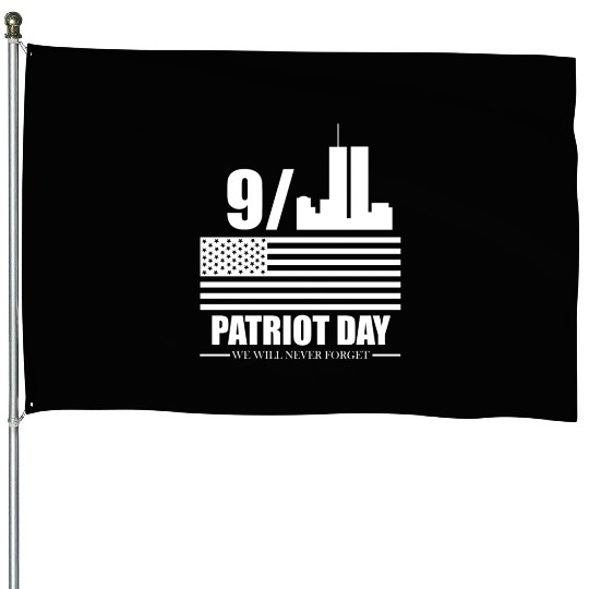 9 11 Patriot Day House Flags