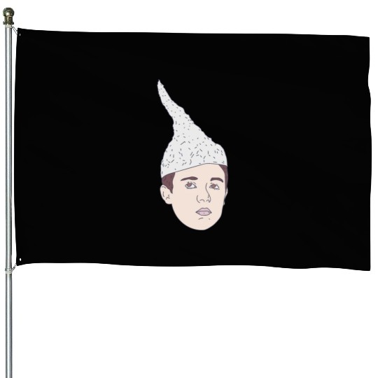 Conspiracy Theorist - Tin-Foil Hat Kid - Hoax House Flags