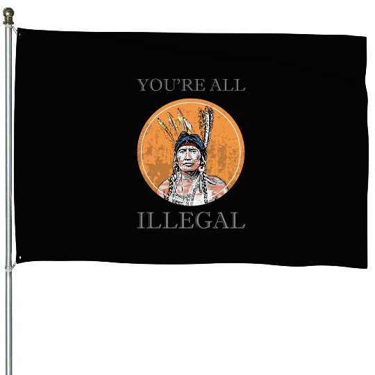 Columbus Day, Columbus Day People, Columbus Day House Flags