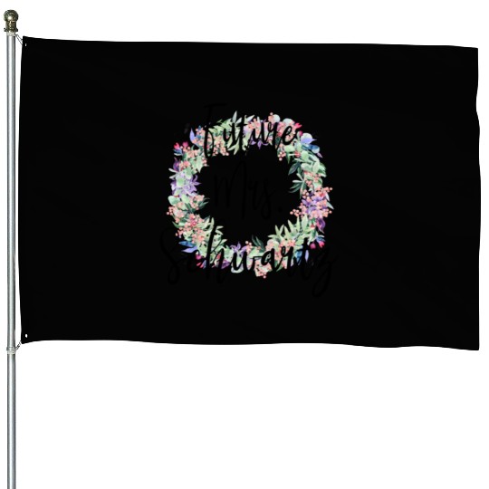 Future Mrs. Schwartz Engaged Bridal House Flags