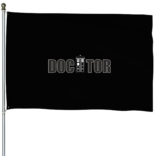 DOCTOR WHO House Flags