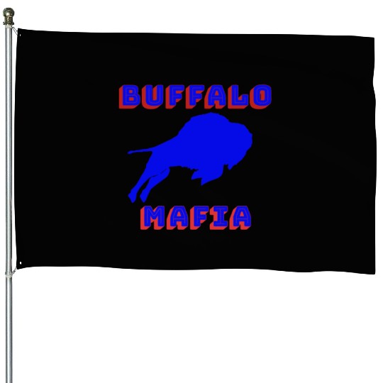 Bills Mafia House Flags Makes A Great Gift For Buffalo Spo