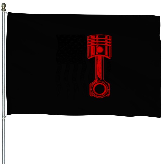 usa mechanic flag House Flags