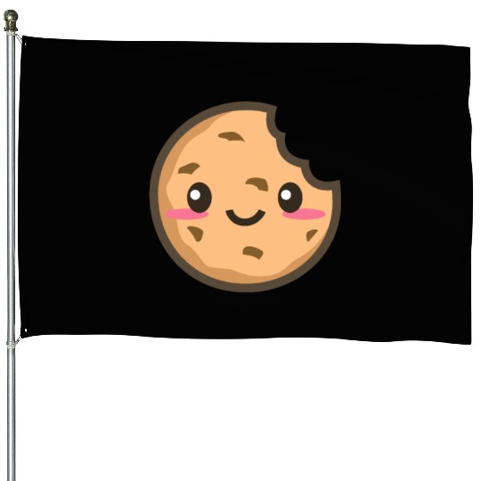 Chocolate Chip Cookies House Flags