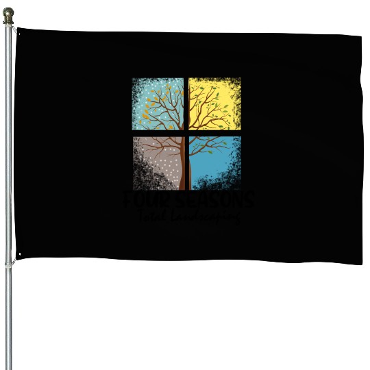 Four Seasons Total Landscaping House Flags