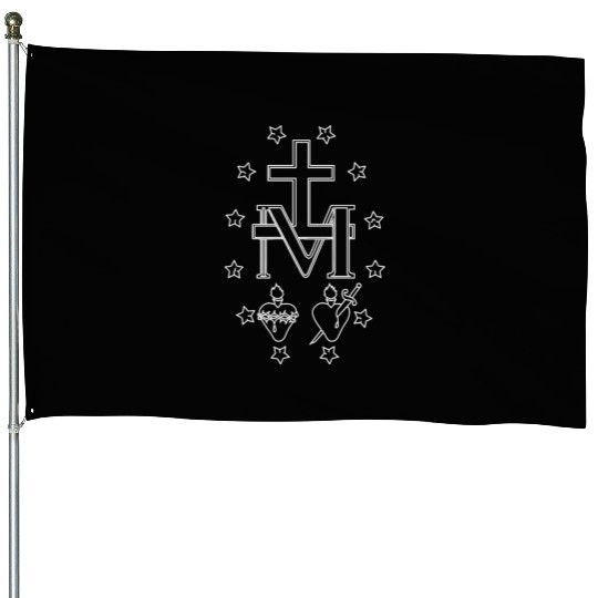 Miraculous Medal, Medal of Our Lady of Grace House Flags