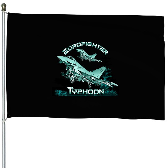 Eurofighter Typhoon fighter jet House Flags