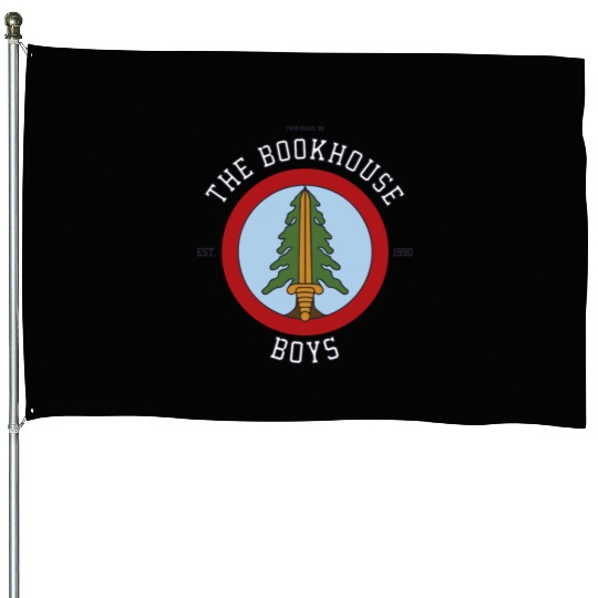 Twin Peaks The Bookhouse Boys Est 1990 Logo House Flags