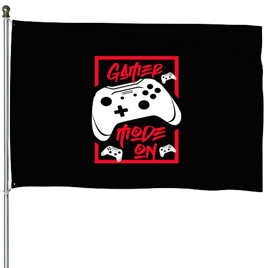 Gamer Mode On House Flags