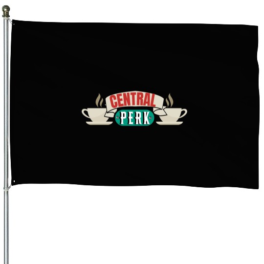 Coffee lovers for friends TV show House Flags