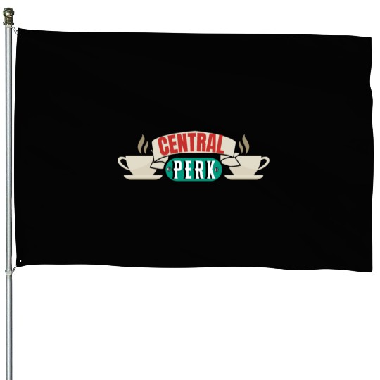 Coffee lovers for friends TV show House Flags