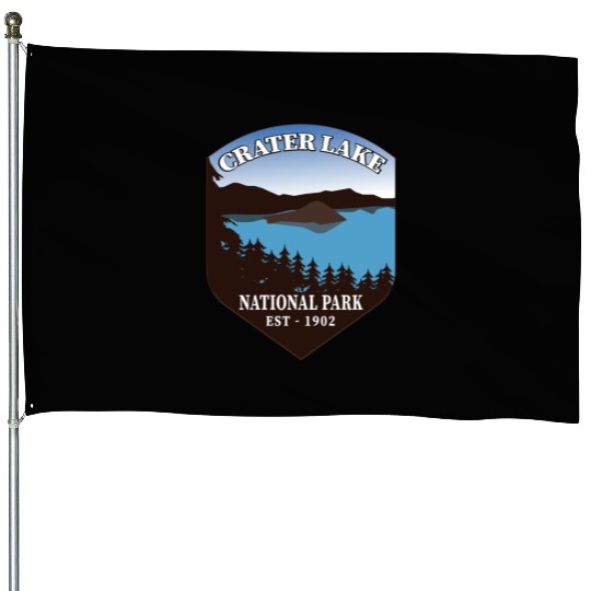 Crater Lake National Park House Flags