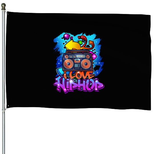 Hip Hop House Flags