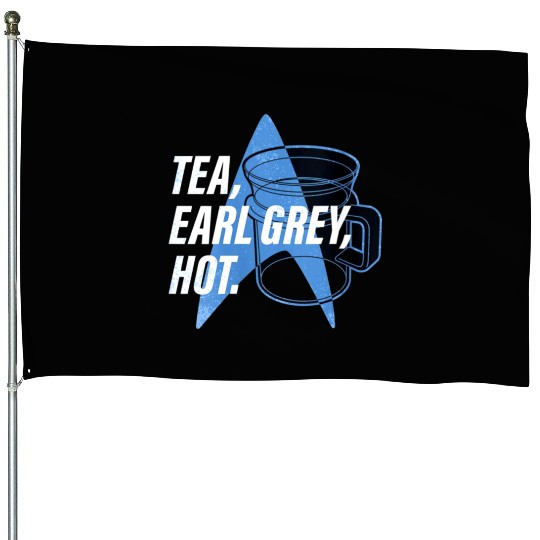 Next Generation Tea Earl Grey Graphic House Flags