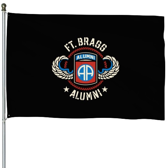 Ft Bragg Alumni Us Army 82Nd Airborne Division Par House Flags