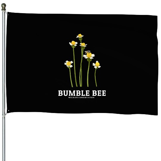 Bumble Bee House Flags