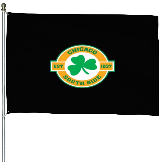 Chicago South Side Irish Active House Flags