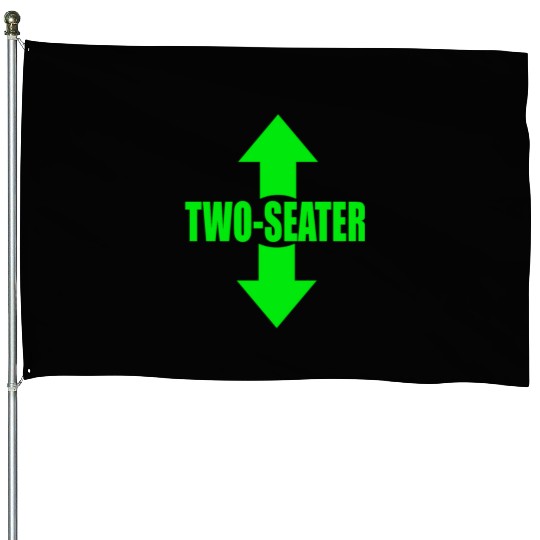 Two Seater House Flags