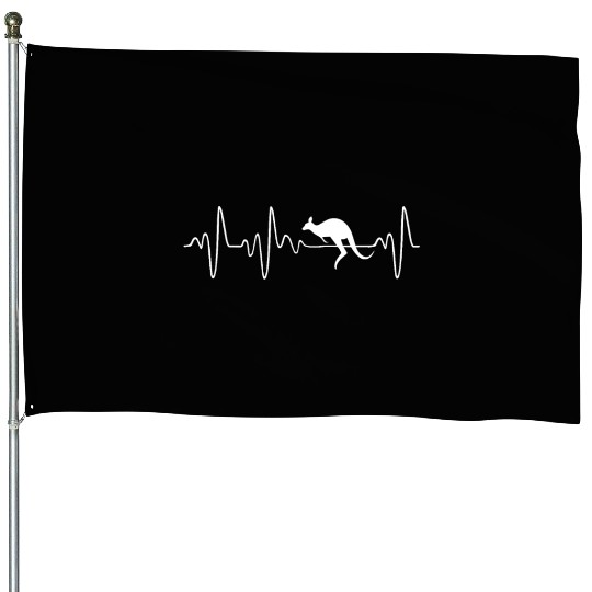Kangaroo House Flags For Men And Women