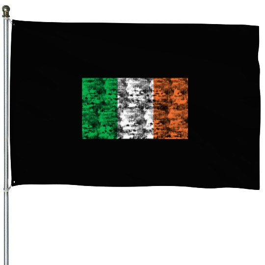 Ireland flag vintage House Flags
