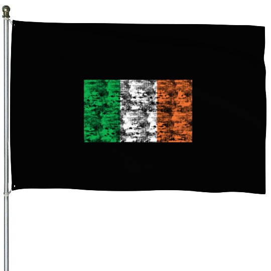 Ireland flag vintage House Flags