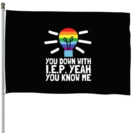 Inclusion SPED Special Education Teacher House Flags