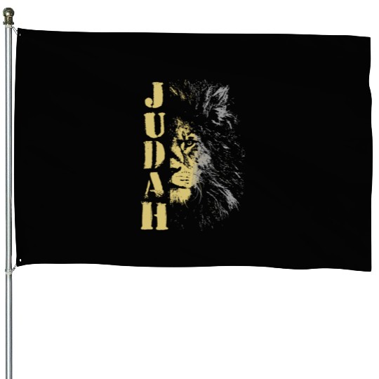 Lion Of Judah Design Hebrew Israelite Design House Flags
