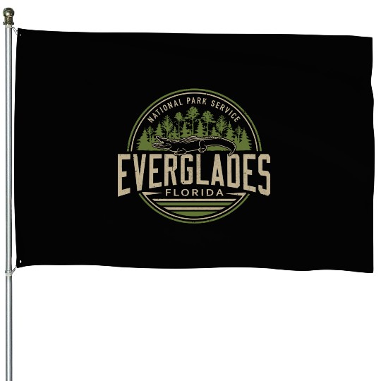 Everglades National Park Florida House Flags