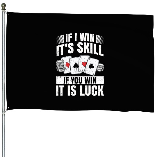 Poker Hands House Flags Casino Blackjack Poker Case