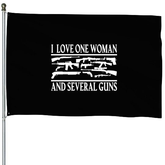 Gun Army Combat Clothes Military shooting Soldier House Flags