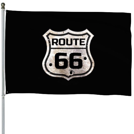 Route 66 House Flags