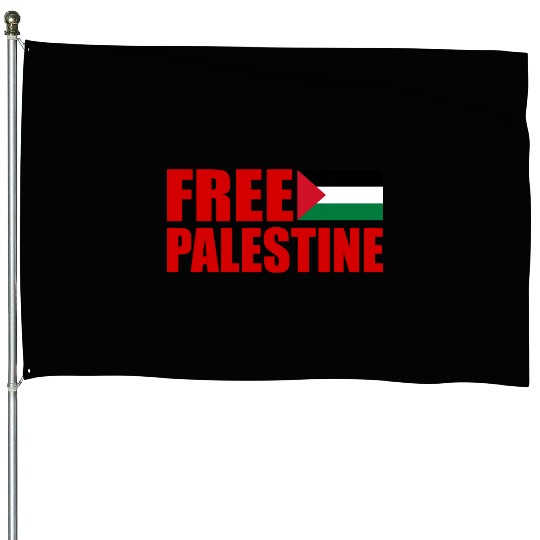 Free palestine House Flags