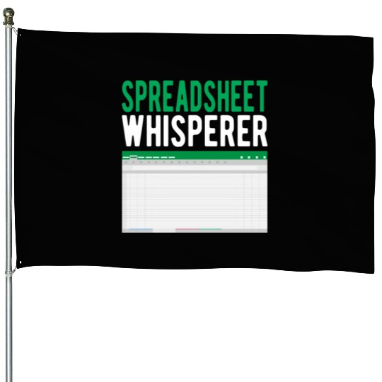 Spreadsheet Whisperer Excel Accounting Accountant House Flags