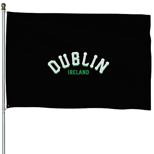 Dublin Ireland Vintage Irish Capital House Flags
