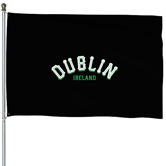 Dublin Ireland Vintage Irish Capital House Flags