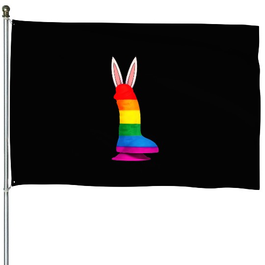 Easter LGBT Gay Lesbian Pride Rainbow LGBT Flag House Flags