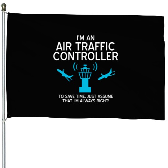 Air Traffic Controller ATC Air Traffic Control House Flags
