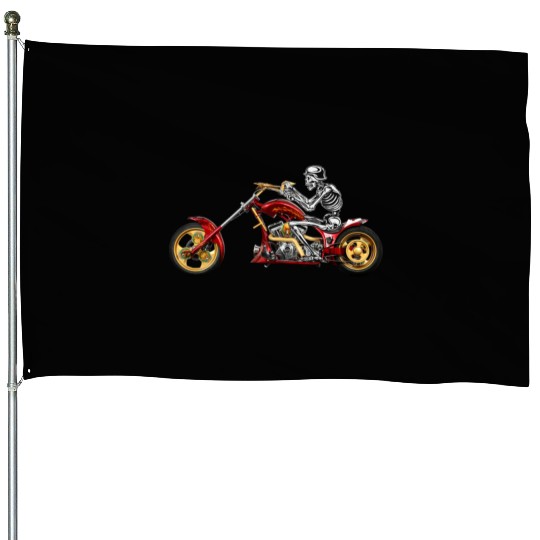 Motorcycles, Motorcycle House Flags,Motorcycle House Flags