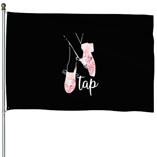 Tap Dance Gifts Tap Dancing Lover Dance Teacher House Flags